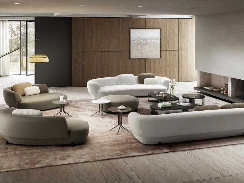 Divano lineare Confident di Vibieffe