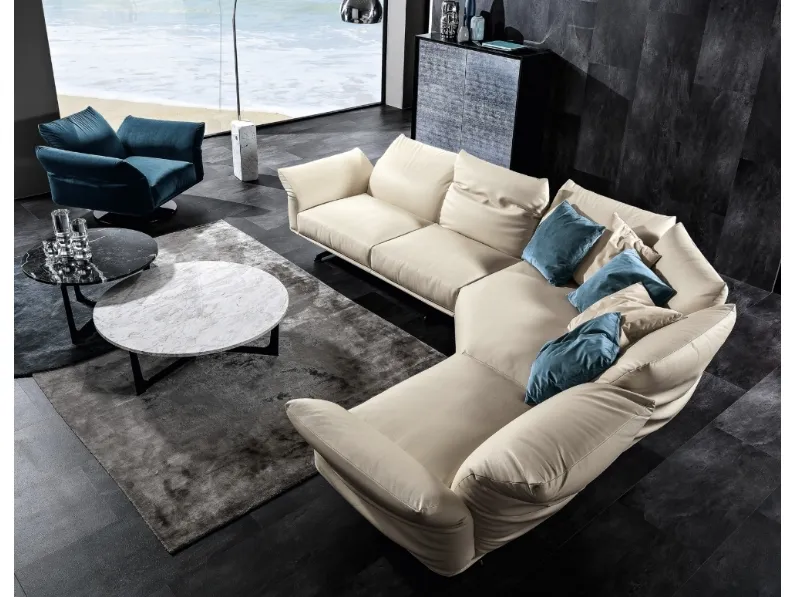 Divano Contemporaneo 20 piede lama di Albani