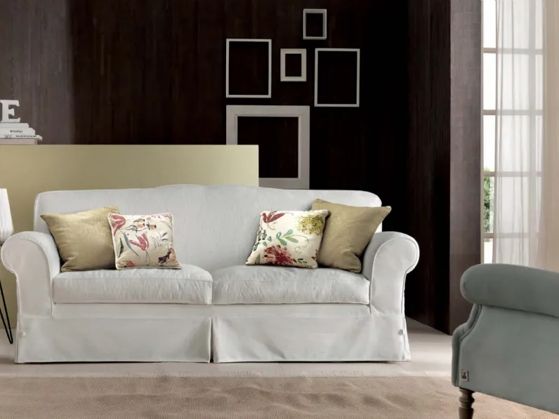 Divano lineare Cotone di TreCi Salotti