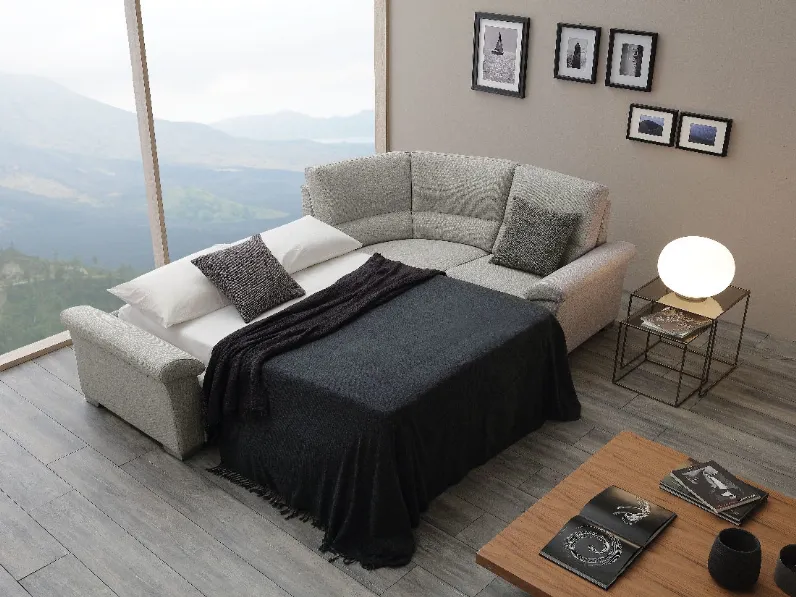 Divano Letto matrimoniale Tindari di Crippa Salotti