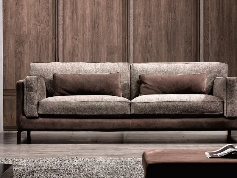 Divano lineare Daytona di Cava Divani
