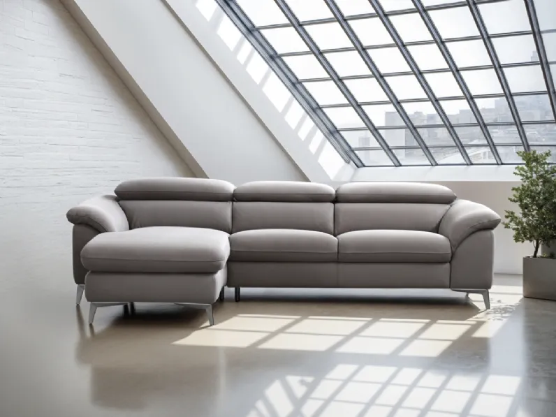 Divano con penisola Device di Bruma