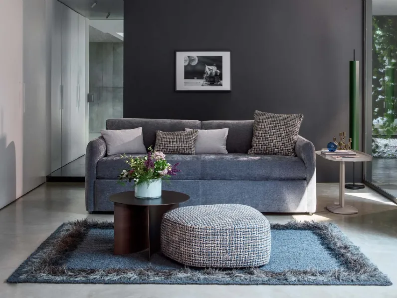 Divano Letto Diletto in tessuto imbottito di Flou