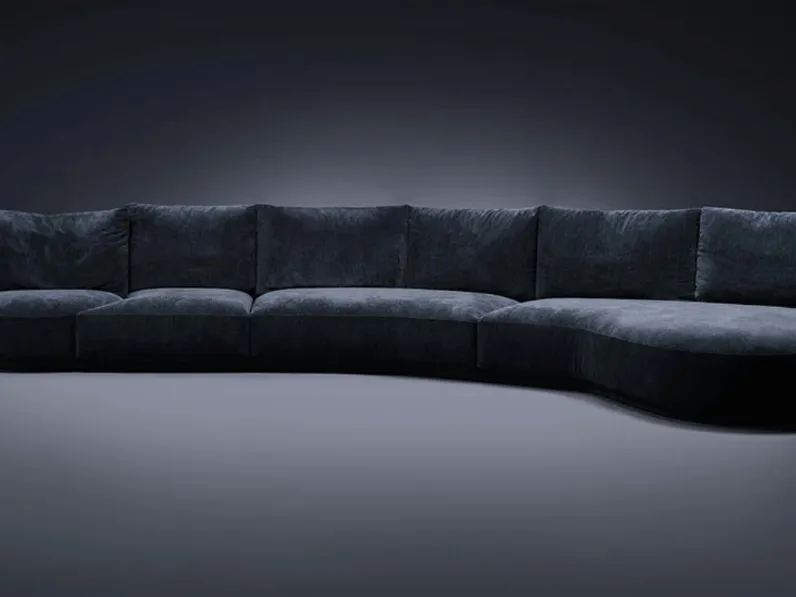 Divano con penisola Durante di Alivar