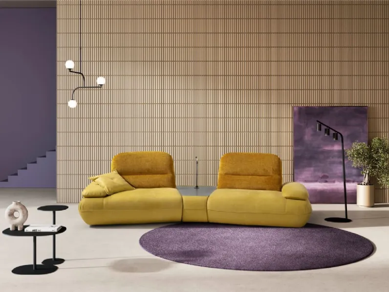 Divano lineare Hoops di Egoitaliano