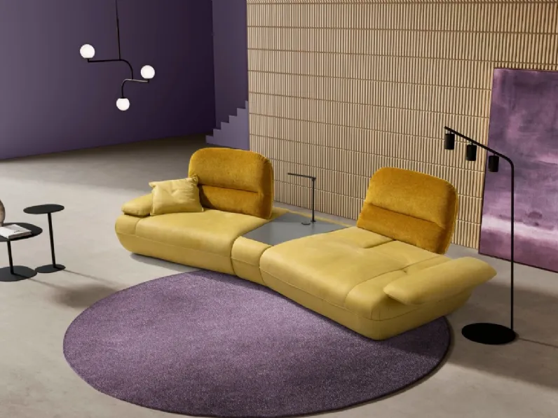 Divano lineare Hoops di Egoitaliano