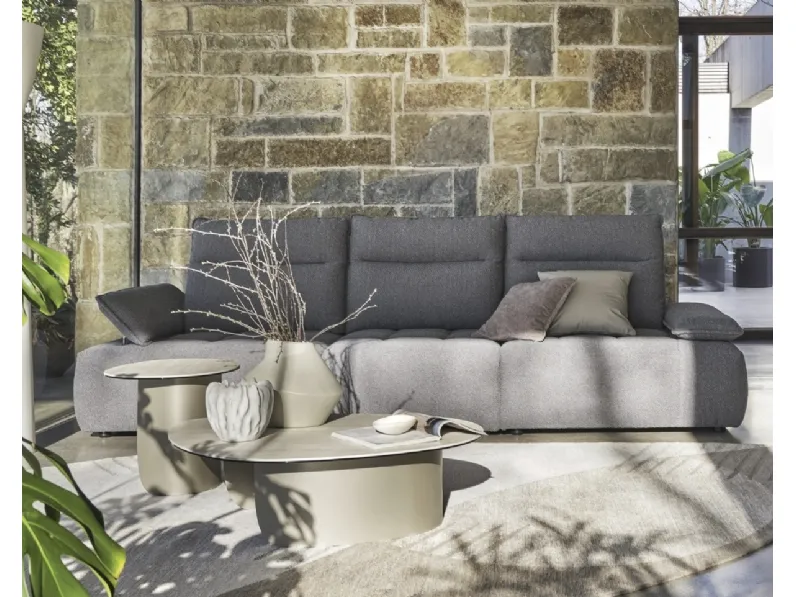 Divano lineare Equipe di Calligaris
