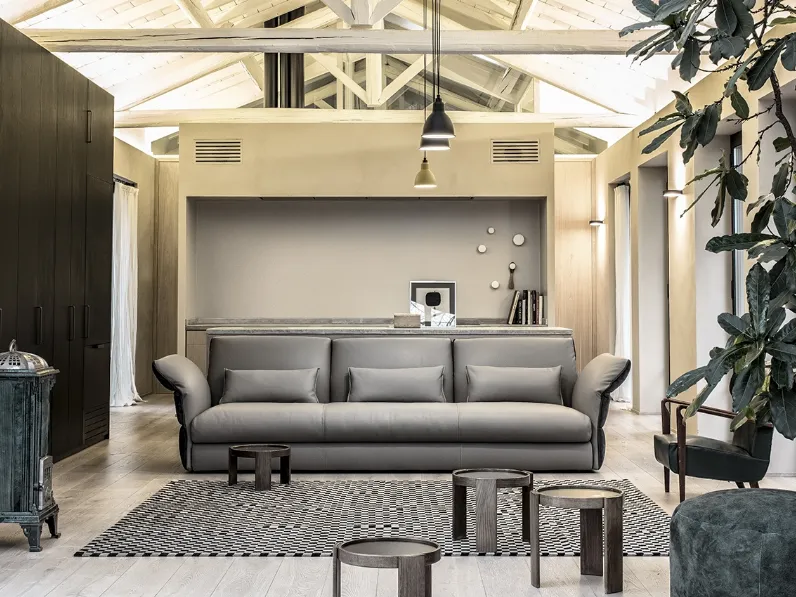 Divano lineare Eva II di Cierre Imbottiti