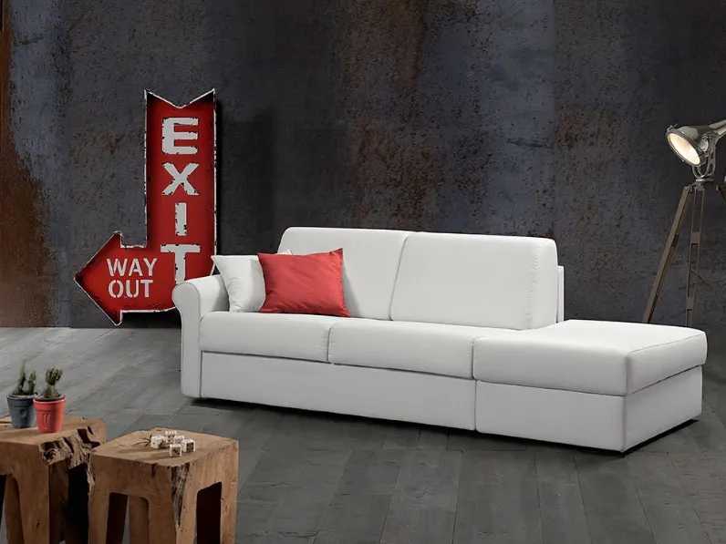 Divano Letto lineare Akka di Excò