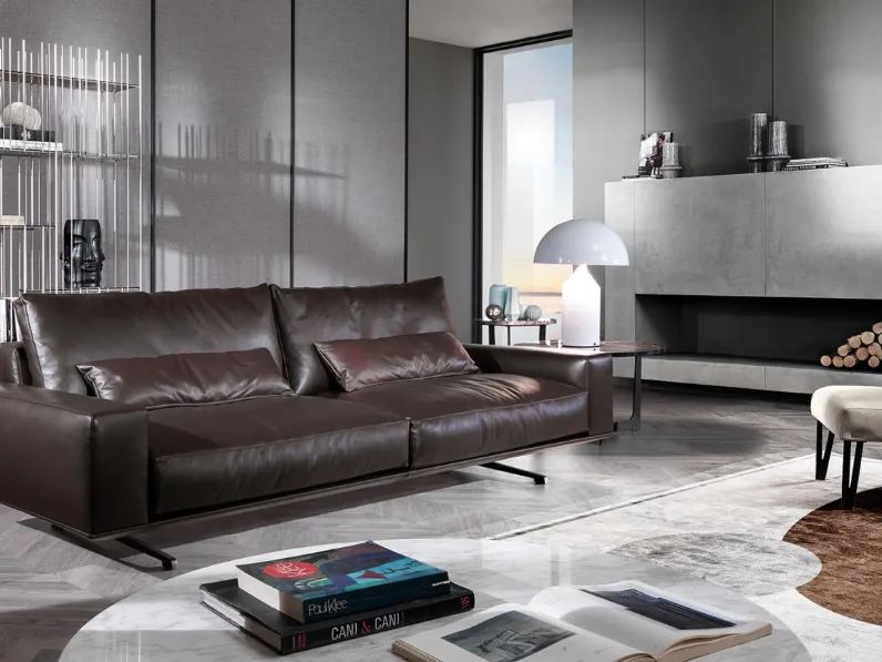 Divano lineare Extrasoft di Albani