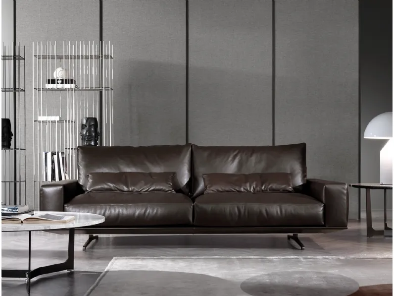 Divano lineare Extrasoft di Albani