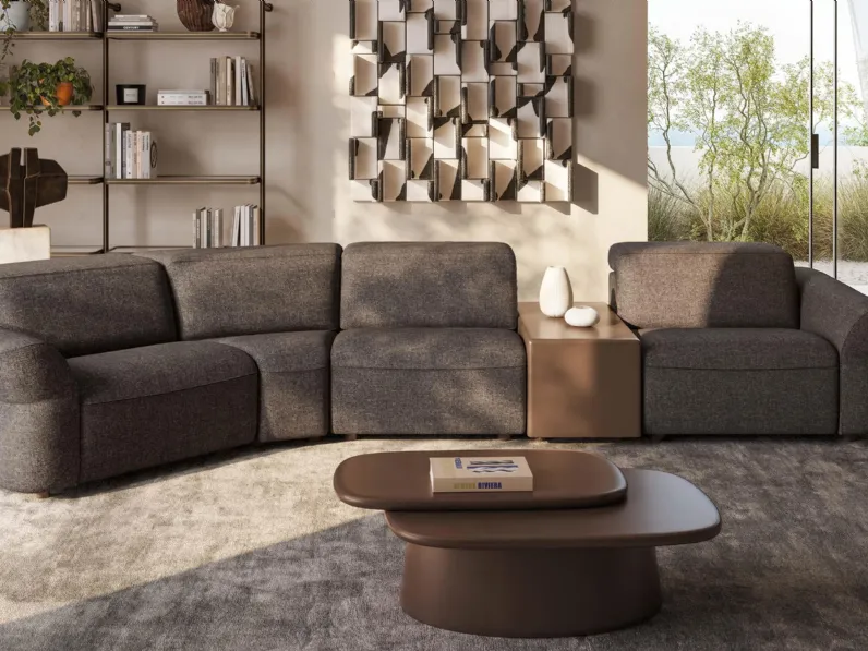 Divano relax Faraone di Natuzzi