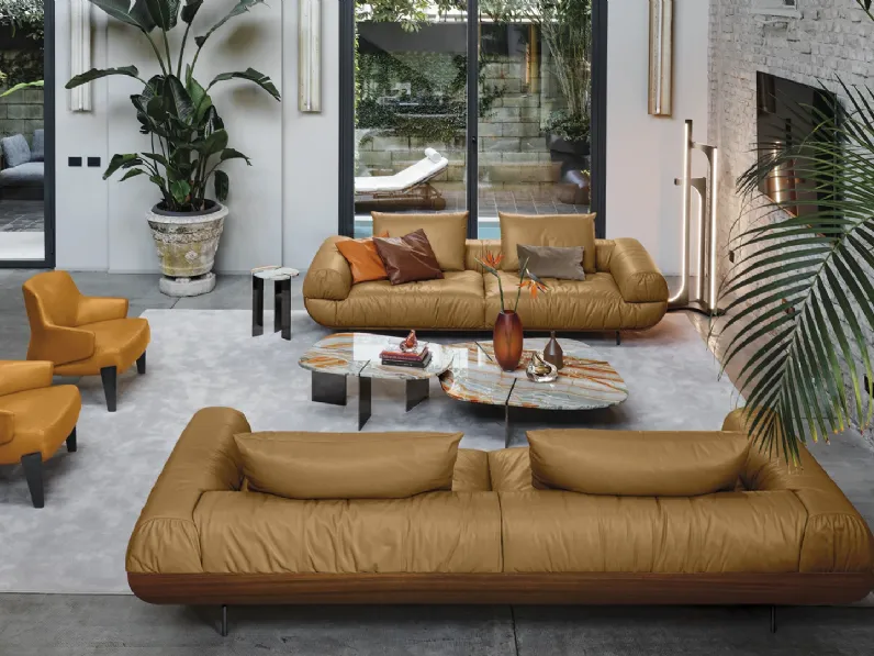 Divano lineare Fastlove di Arketipo