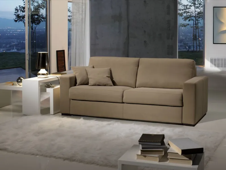 Divano Letto in tessuto Fiore di Vitarelax