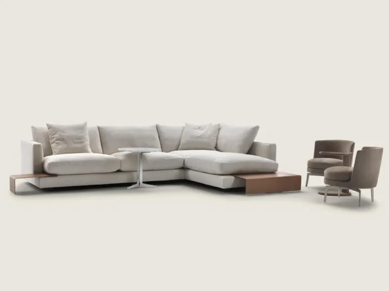 Divano angolare Long Island 05 di Flexform