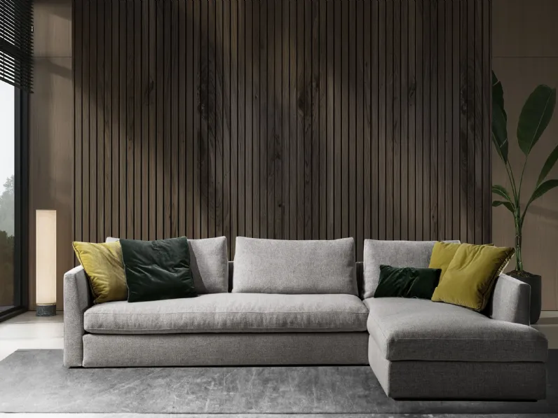 Divano con penisola Amalfi di Fox Italia