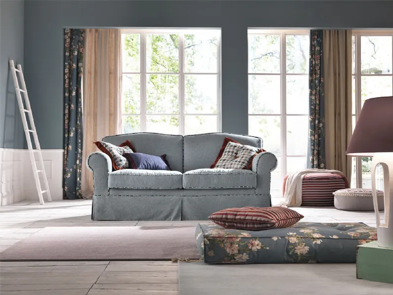 Divano lineare Galanga di TreCi Salotti