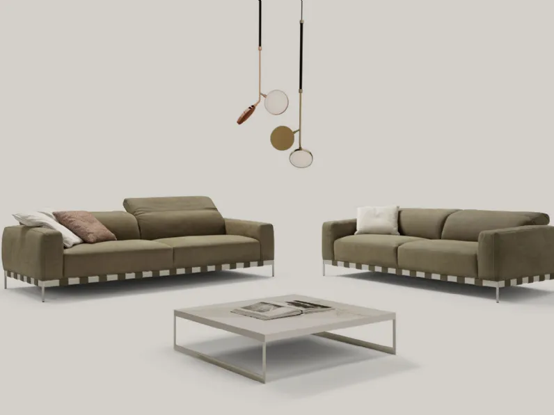 Divano lineare Goodtimes di Alpa Salotti