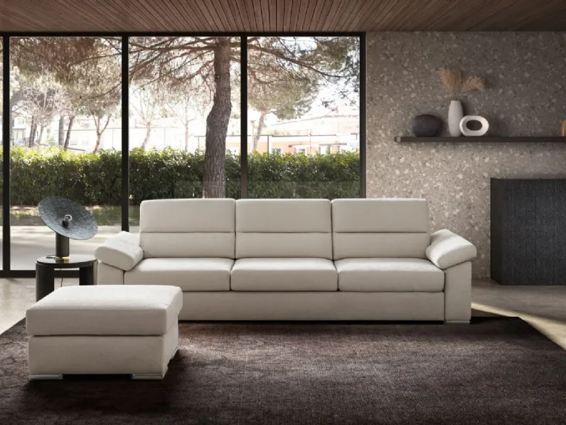 Divano lineare Grace di Rizzetto