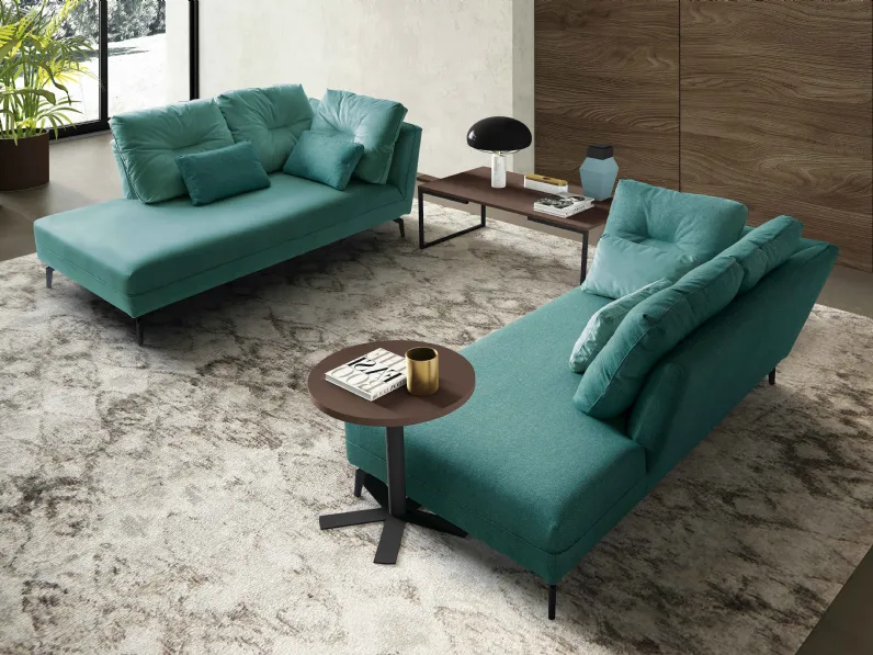 Divano lineare Greenwich comp 01 di Spagnol Salotti