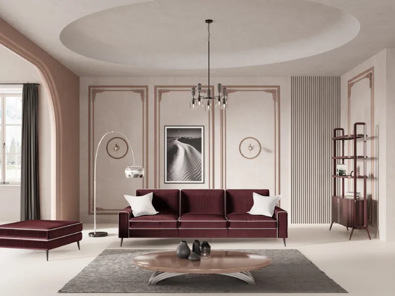 Divano lineare Halan di Cuborosso