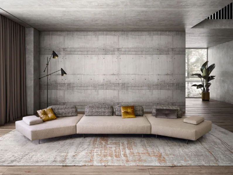 Divano lineare Harris di Rizzetto