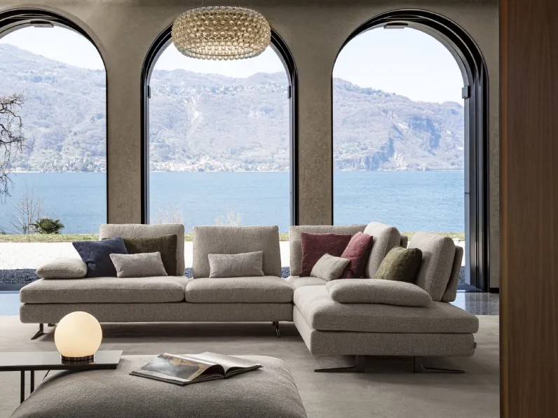 Divano ad angolo Hector di Fox Italia