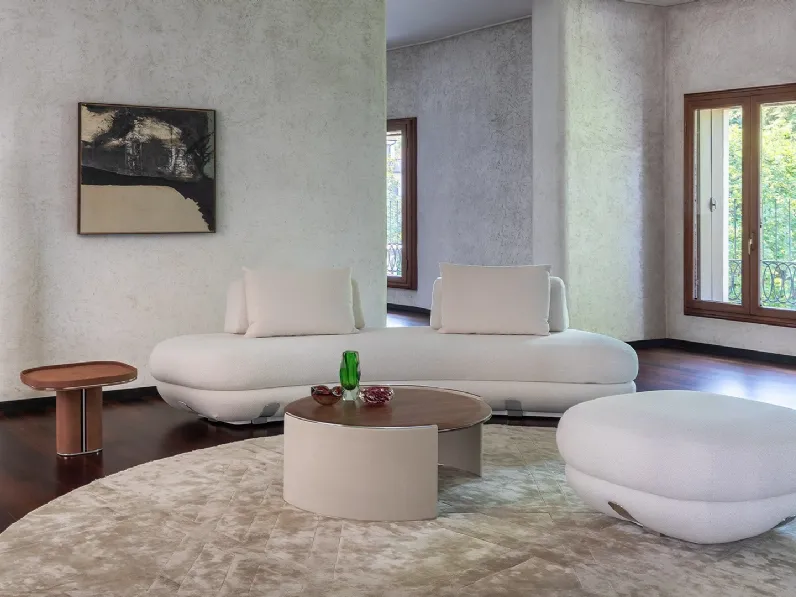 Salotto in tessuto imbottito Herman di Daytona Home