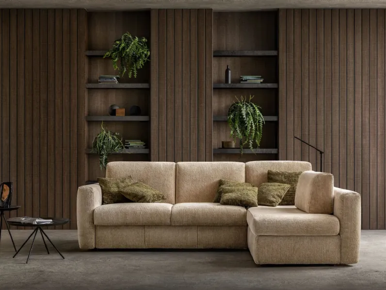 Divano Letto con penisola Hill di Samoa