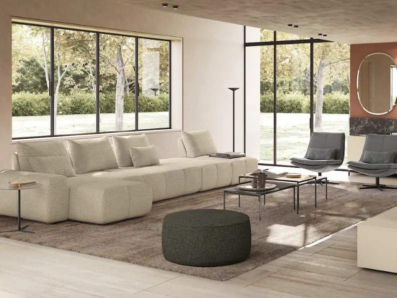 Divano con penisola Holland di Febal Casa