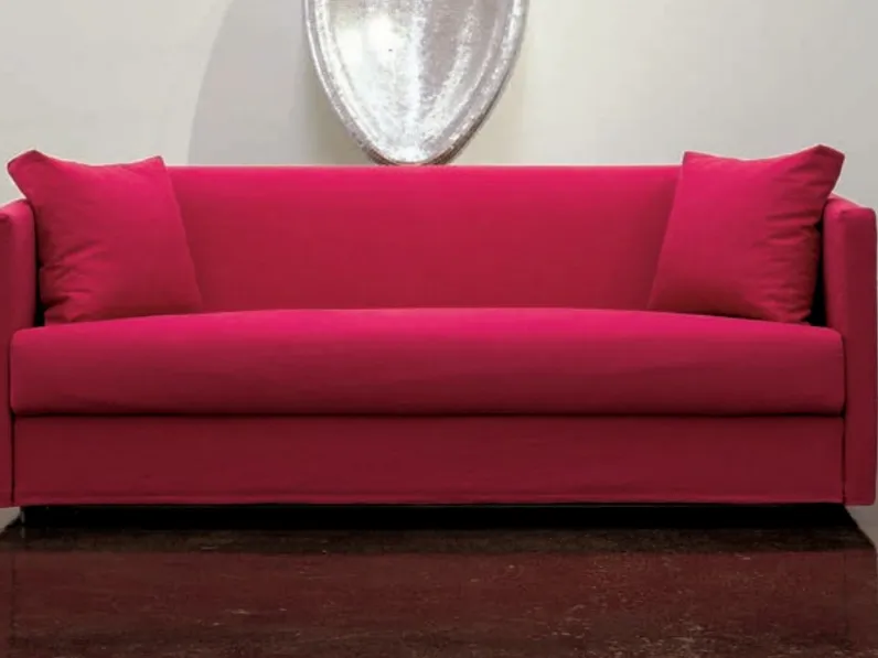 Divano Letto lineare in tessuto Iboo di Campeggi