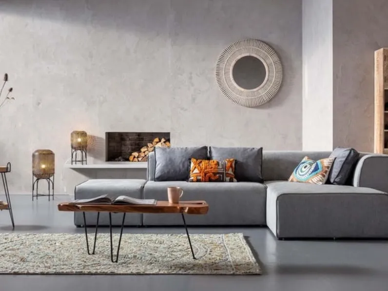 Divano angolare Infinity Componibile di Kare Design