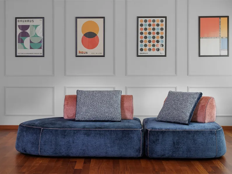 Divano componibile Insula di Cava Divani