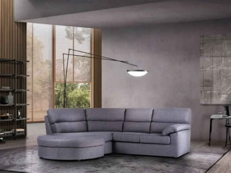 Divano con penisola Irene di Gamma Salotti