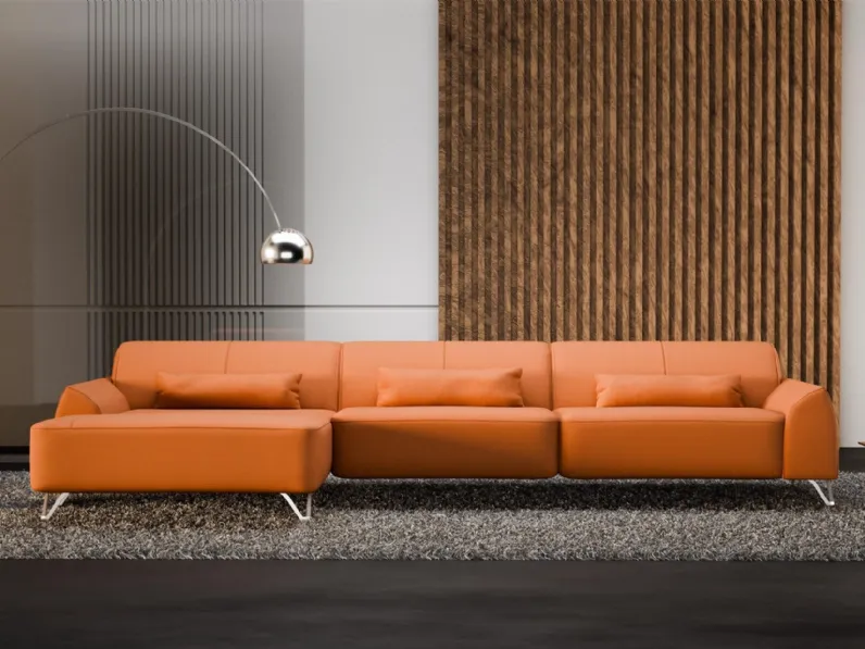 Divano in pelle Jackson de I Divani Doc