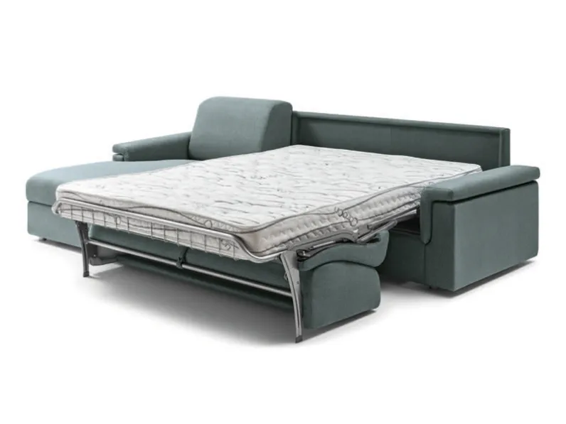 Divano letto con penisola Jacob di Rigosalotti