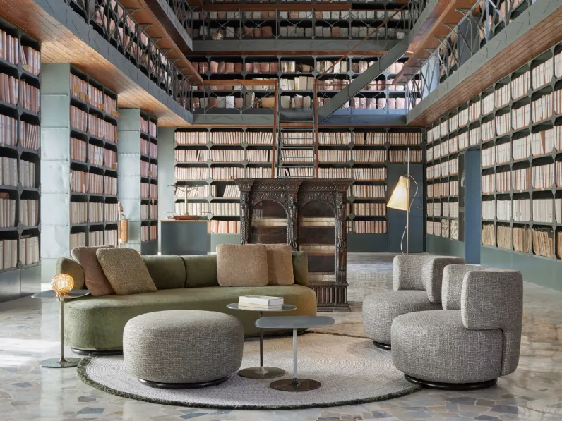 Divano lineare K-Waiting di Kartell