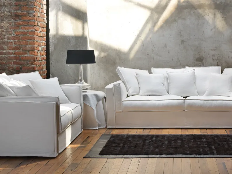 Divano lineare Lord di Kappa Salotti