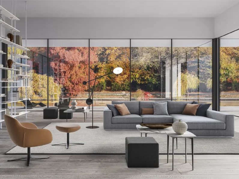 Divano con penisola Karma 2|0 di Confort Line