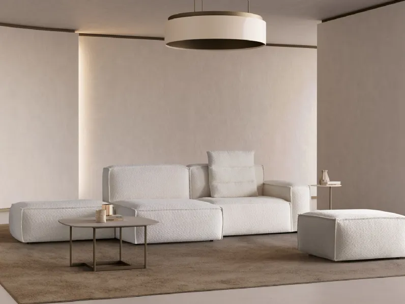 Divano con penisola Keira di Aerre