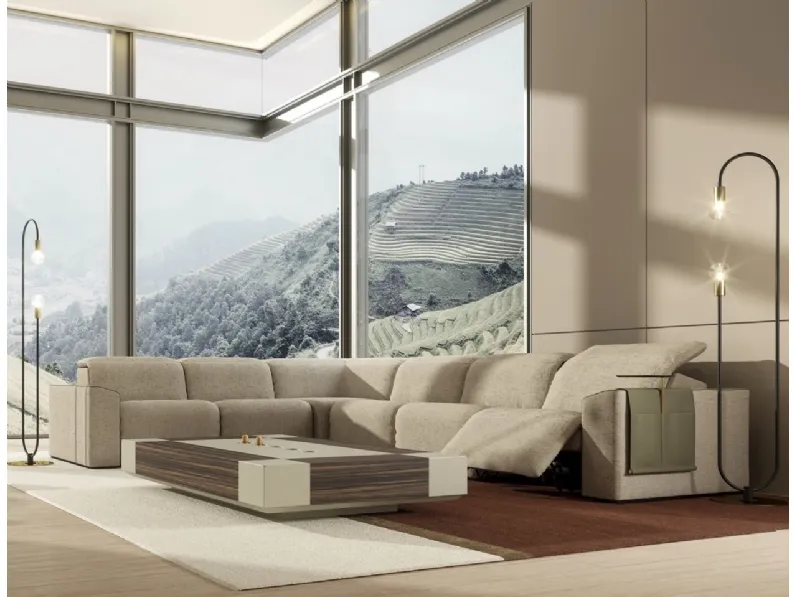 Divano reclinabile moderno Kubrik di Vismara Design