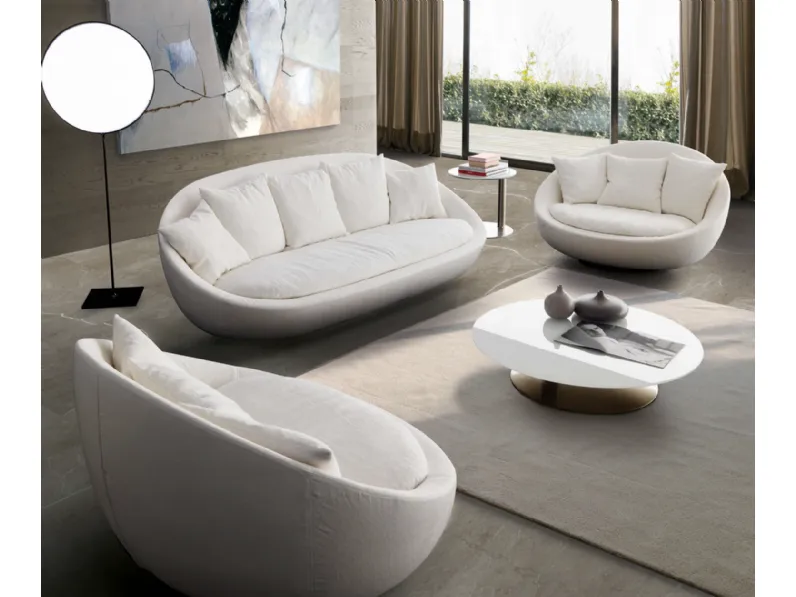 Divano lineare Lacoon di Desirèe