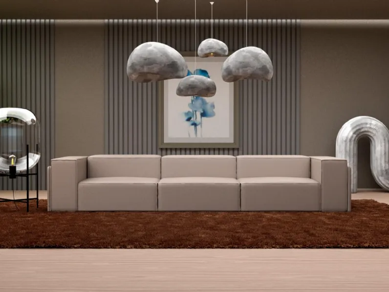 Divano lineare Lancaster de I Divani Doc