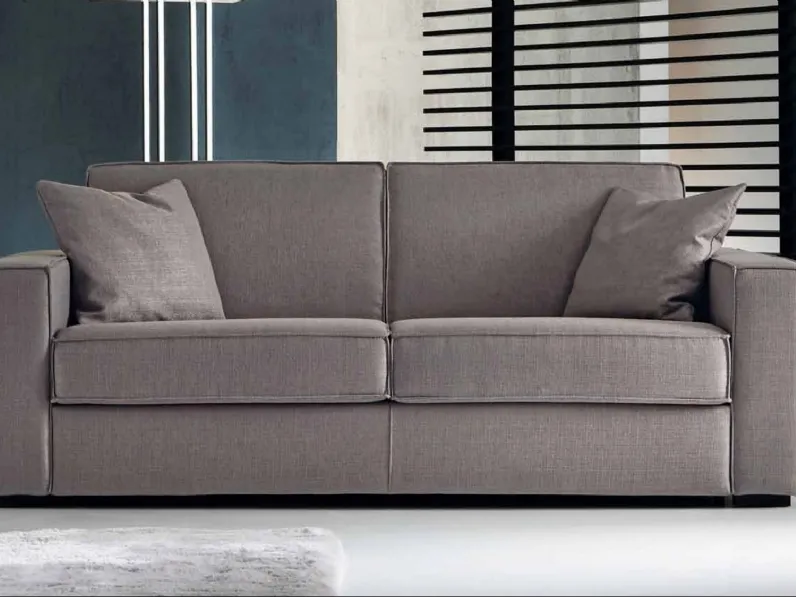 Divano letto lineare moderno in tessuto Lang di Gurian