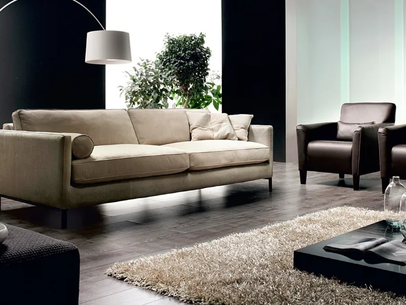 Divano lineare Le Mans di Cava Divani