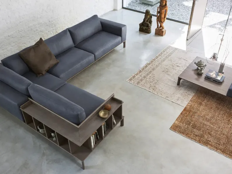 Divano ad angolo Leonard di Doimo Salotti