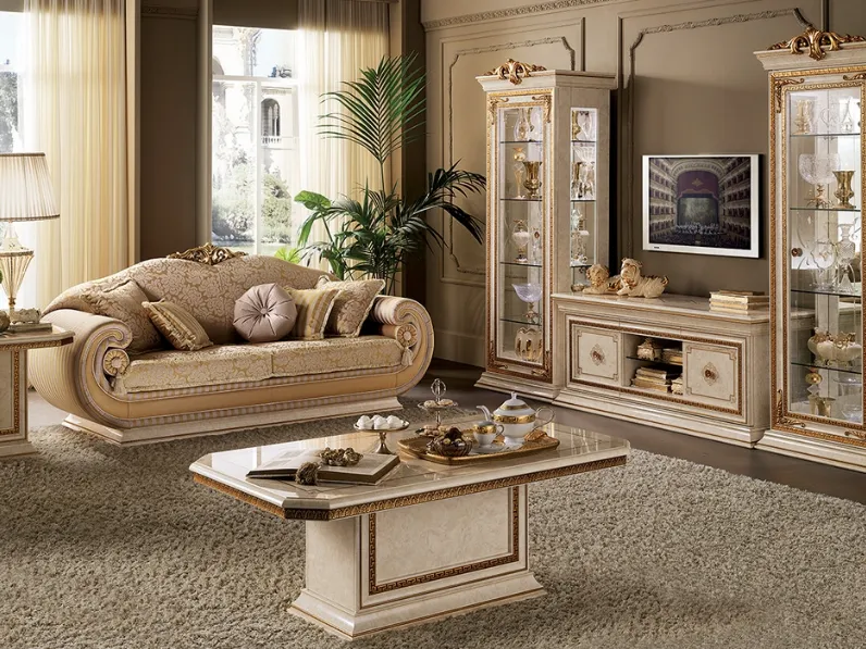 Salotto lineare Leonardo di Arredoclassic