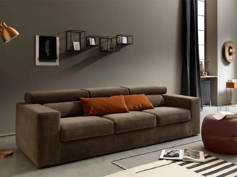 Divano lineare Lessico di Dhome