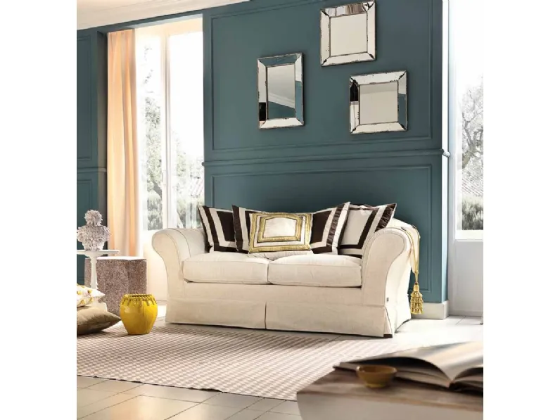 Divano lineare Lino di TreCi Salotti