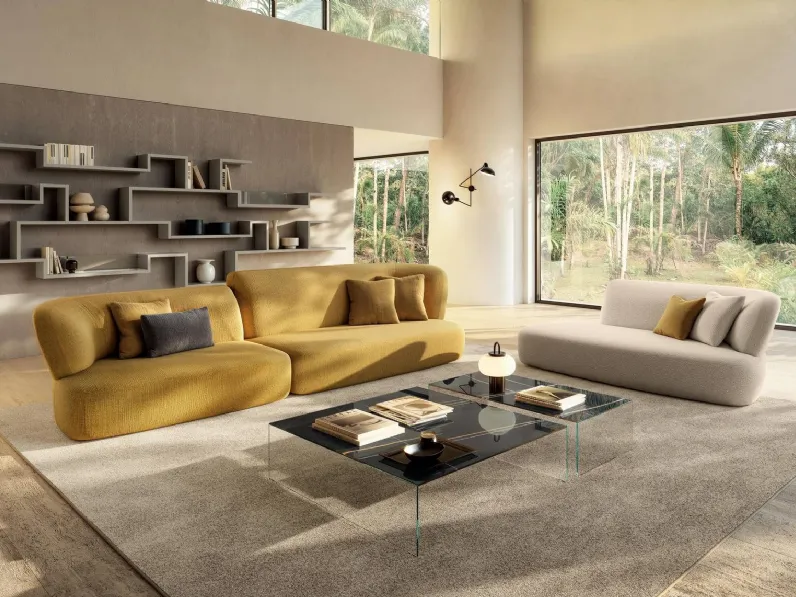 Divano lineare Londy di Lago